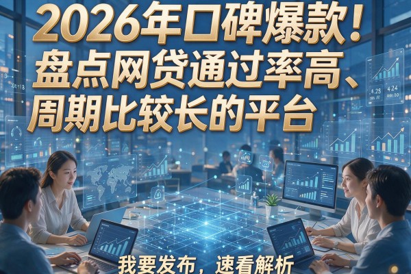 2026年口碑爆款!盘点网贷通过率高、周期比较长的平台,速看解析!