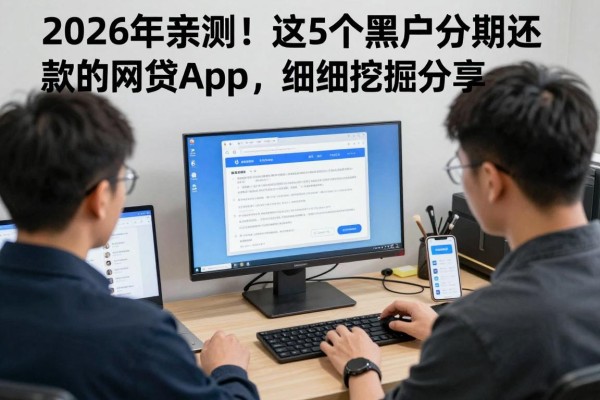 2026年亲测！这5个黑户分期还款的网贷app，细致挖掘分享！
