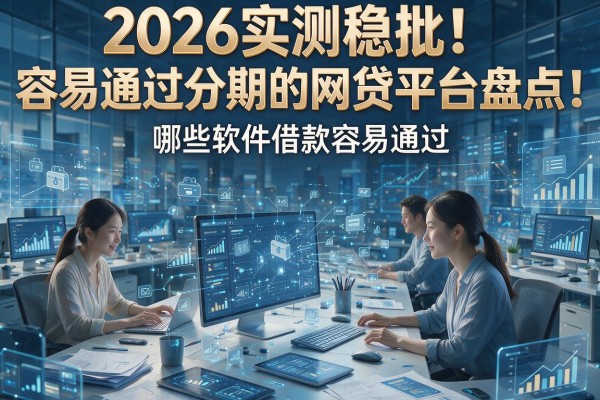 2026实测稳批!容易通过分期的网贷平台盘点:哪些软件借款容易通过?