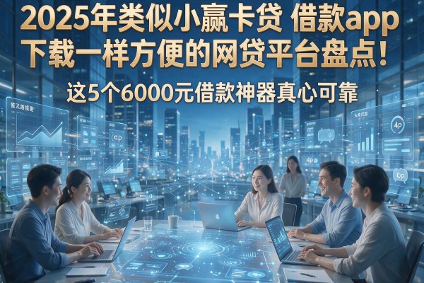 2025年类似小赢卡贷‌借款app下载一样方便的网贷平台盘点！这5个6000元借款神器真心可靠