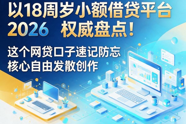 18周岁小额借贷平台2026权威盘点！这五个网贷口子速记防忘