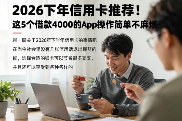 2026下半年信用卡推荐！这5个借款4000的App操作简单不麻烦