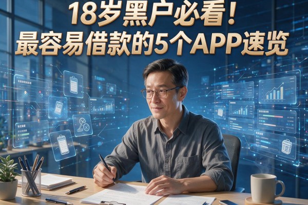 18岁黑户必看！最容易借款的5个APP速览