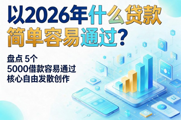 2026年什么贷款简单容易通过？盘点5个5000借款容易通过的平台