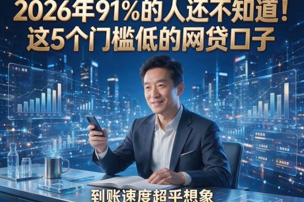 2026年91%的人还不知道！这5个门槛低的网贷口子，到账速度超乎想象