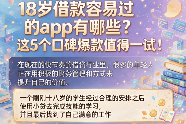 18岁借款容易过的app有哪些？这5个口碑爆款值得一试！