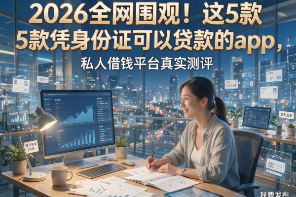 2026全网围观！这5款凭身份证可以贷款的app，私人借钱平台真实测评
