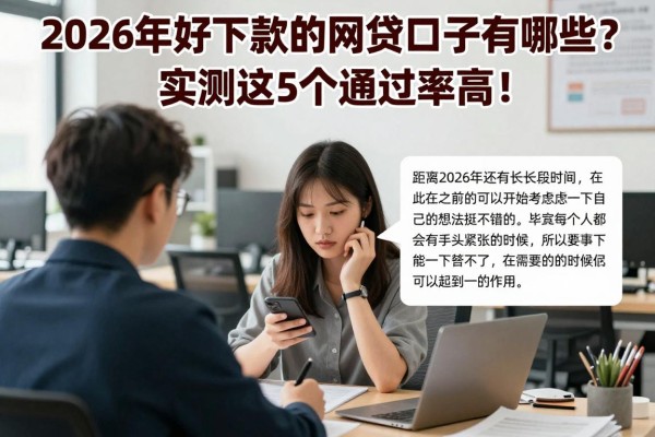 2026年好下款的网贷口子有哪些？实测这5个通过率高！