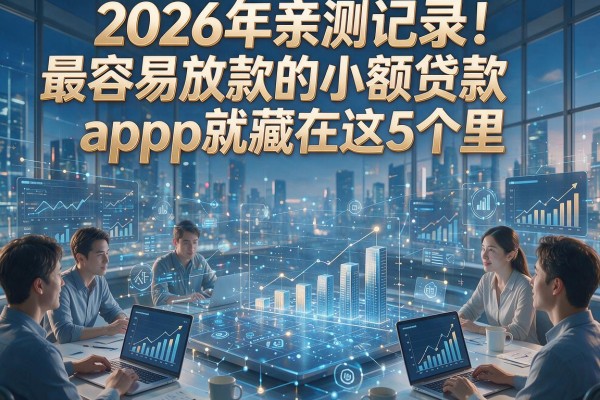 2026年亲测记录!最容易放款的小额贷款app就藏在这5个里
