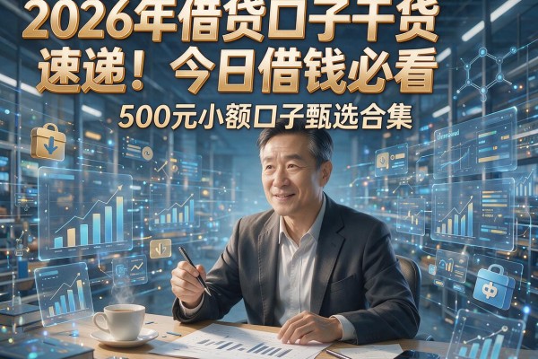 2026年借贷口子干货速递！今日借钱必看，500元小额口子甄选合集