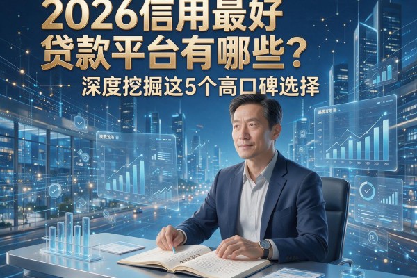 2026信用最好贷款平台有哪些?深度挖掘这5个高口碑选择!