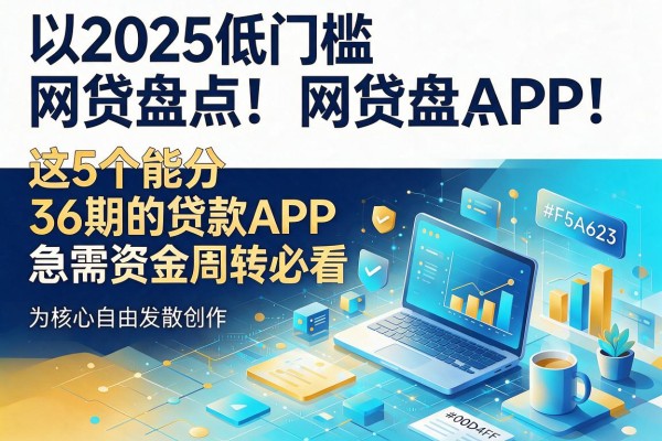 2025低门槛网贷盘点！这5个能分36期的贷款APP，急需资金周转必看