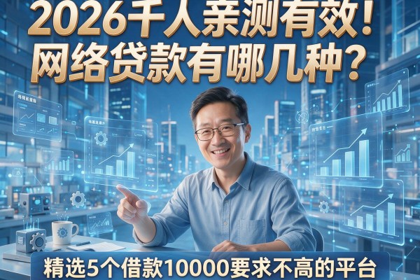 2026千人亲测有效！网络贷款有哪几种？精选5个借款10000要求不高的平台