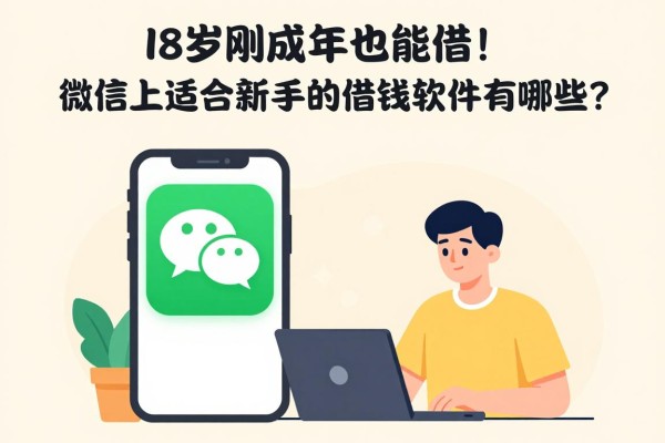 18岁刚成年也能借!微信上适合新手的借钱软件有哪些?速览5000元借款平台意外收获