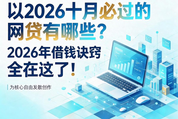 2026十月必过的网贷有哪些?2026年借钱诀窍全在这了!