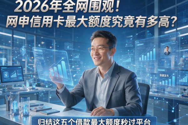2026年全网围观!网申信用卡最大额度究竟有多高?归结这五个借款最大额度秒过平台