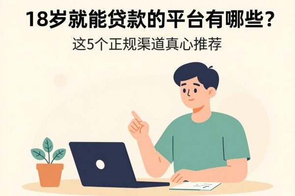 18岁就能贷款的平台有哪些？这5个正规渠道真心推荐