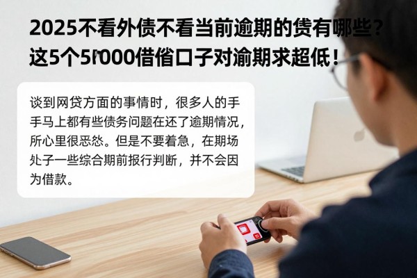 2025不看外债不看当前逾期的网贷有哪些？这5个5000借款口子对逾期要求超低！