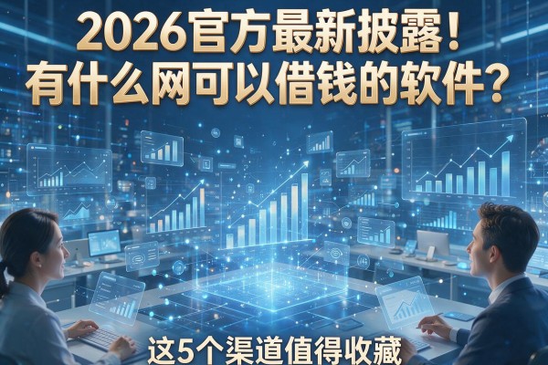 2026官方最新披露！有什么网可以借钱的软件？这5个渠道值得收藏