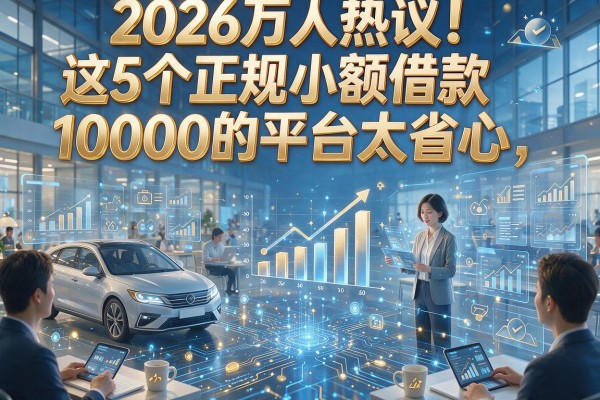 2026万人热议！这5个正规小额借款10000的平台太省心，比较容易小额贷款的正规平台有哪些？