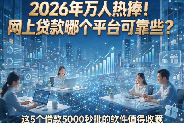 2026年万人热捧！网上贷款哪个平台可靠些？这5个借款5000秒批的软件值得收藏