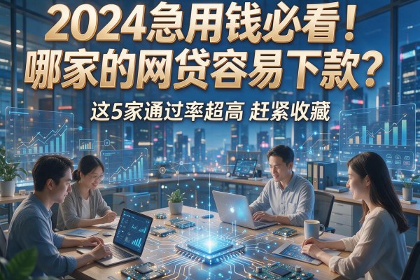 2024急用钱必看！哪家的网贷容易下款？这5家通过率超高赶紧收藏！