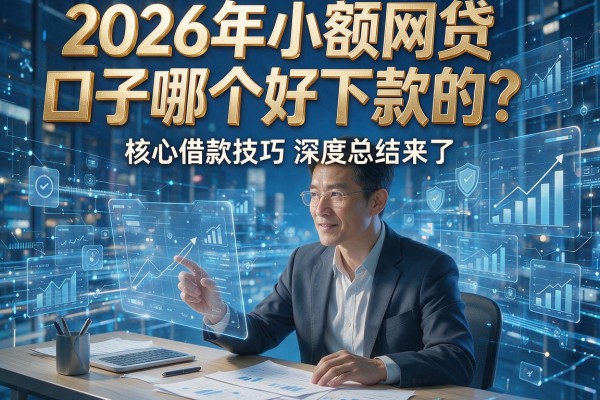 2026年小额网贷口子哪个好下款的？核心借款技巧深度总结来了！