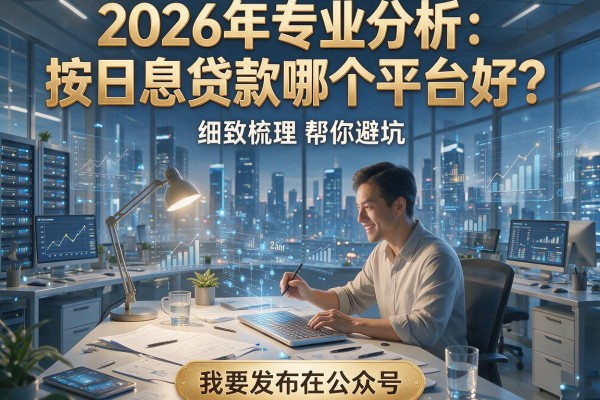 2026年专业分析:按日息贷款哪个平台好?这篇细致梳理帮你避坑!
