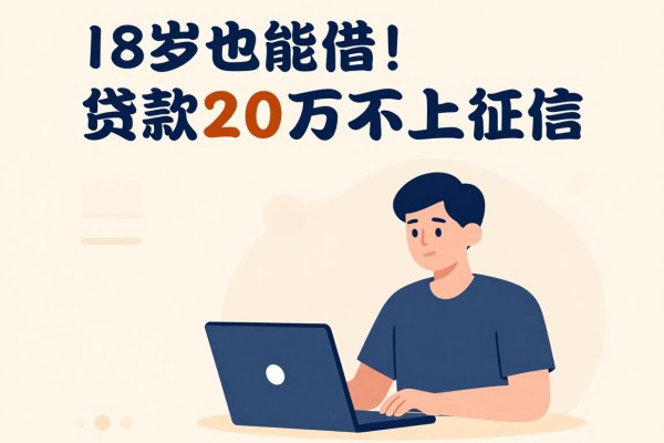 18岁也能借!贷款20万不上征信成2026圈内热议焦点