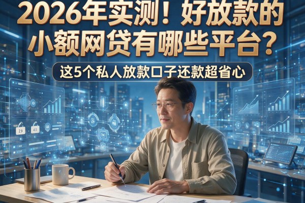 2026年实测！好放款的小额网贷有哪些平台？这5个私人放款口子还款超省心