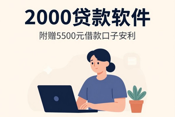 2000贷款软件2026爆款推荐!附赠5个500元借款口子安利