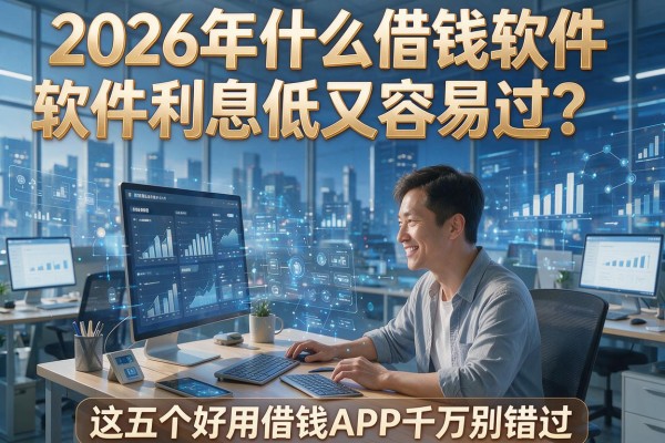 2026年什么借钱软件利息低又容易过？这五个好用借钱APP千万别错过！