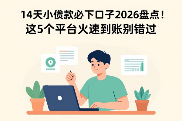 14天小额贷款必下口子2026盘点!这5个平台火速到账别错过