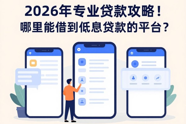 2026年专业贷款攻略!哪里能借到低息贷款的平台?盘点5个比较好借的网贷软件