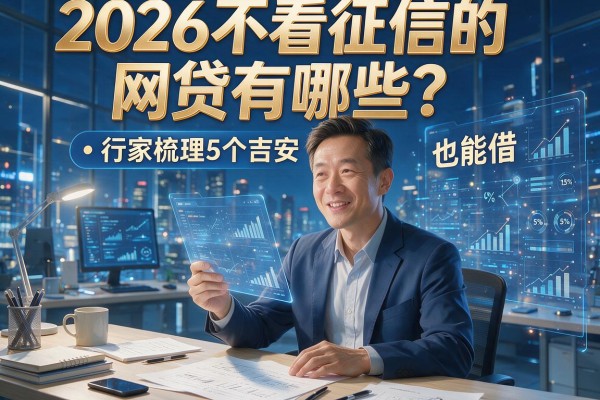 2026不看征信的网贷有哪些?行家梳理5个吉安也能借
