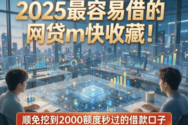 2025最容易借的网贷m快收藏!顺便挖到2000额度秒过的借款口子