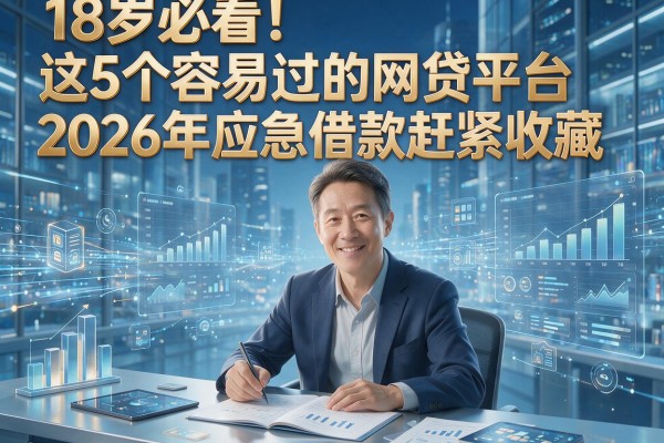 18岁必看！这5个容易过的网贷平台2026年应急借款赶紧收藏