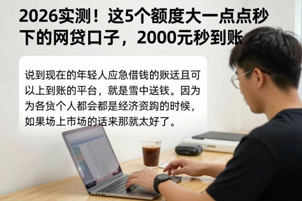 2026实测！这5个额度大一点秒下的网贷口子，2000元秒到账