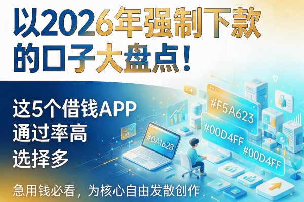 2026年强制下款的口子大盘点!这5个借钱APP通过率高、选择多,急用钱必看