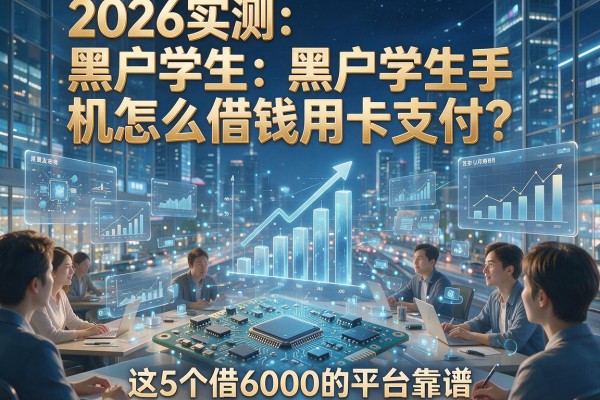2026实测：黑户学生手机怎么借钱用卡支付？这5个借6000的平台靠谱