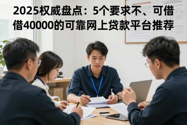 2025权威盘点：5个要求不高、可借40000的可靠网上贷款平台推荐