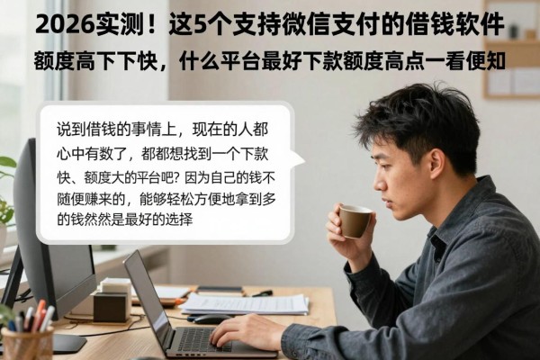 2026实测！这5个支持微信支付的借钱软件，额度高下款快，什么平台最好下款额度高点一看便知