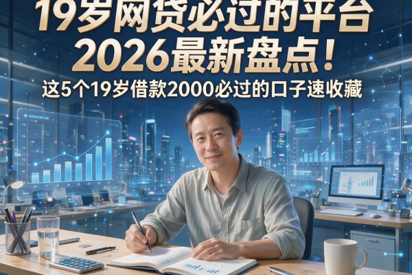 19岁网贷必过的平台2026最新盘点！这5个19岁借款2000必过的口子速收藏