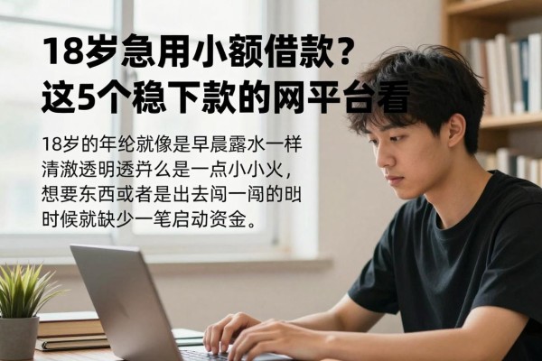 18岁急用小额借款?这5个稳下款的网贷平台速看!