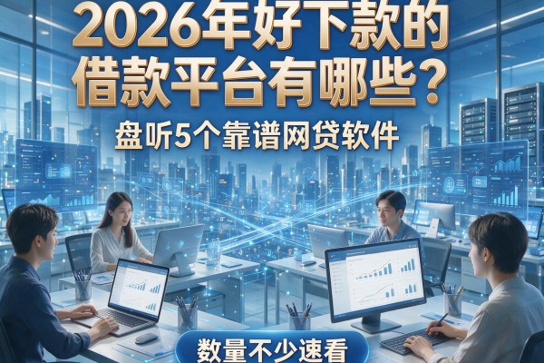 2026年好下款的借款平台有哪些?盘点5个靠谱网贷软件,数量不少速看!