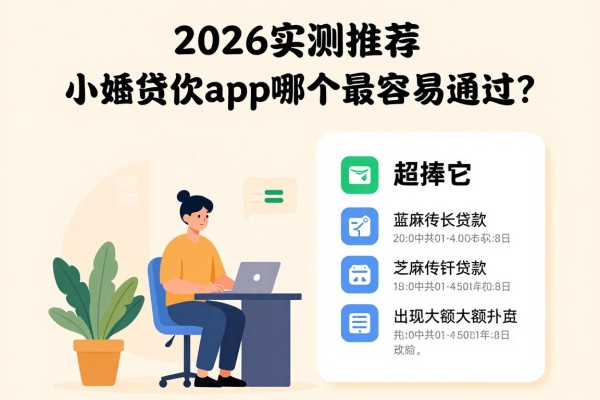 2026实测推荐！小额贷款app哪个最容易通过？芝麻分贷款大额超棒体验
