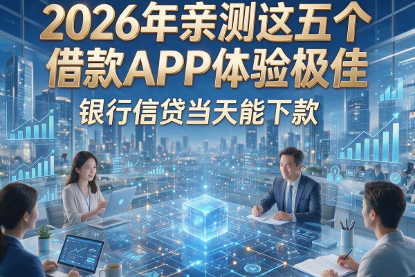 2026年亲测这五个借款APP体验极佳，银行信贷当天能下款