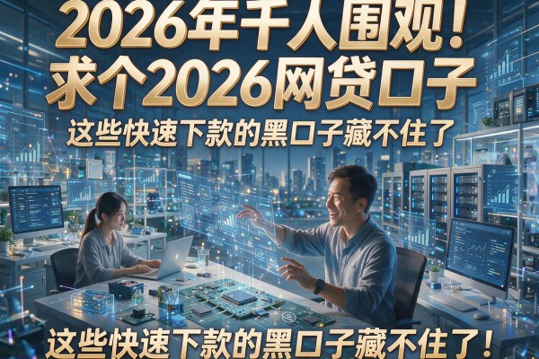 2026年千人围观！求个2026网贷口子，这些快速下款的黑口子藏不住了