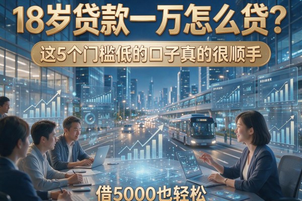 18岁贷款一万怎么贷?这5个门槛低的口子真的很顺手,借5000也轻松!