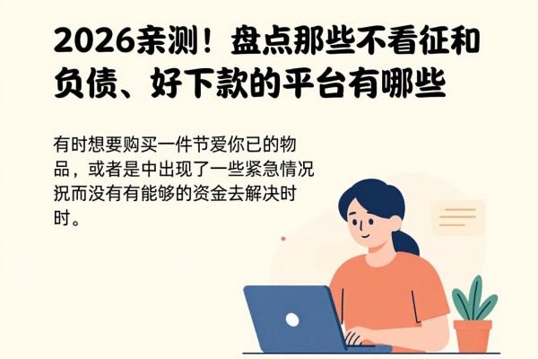 2026亲测！盘点那些不看征信和负债、好下款的平台有哪些